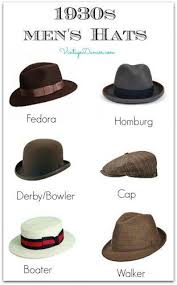 This can range from the bunnings straw hat you see in the crowd at your local cricket. 1930s Men S Fashion Guide What Did Men Wear In 2020 Mens Hats Fashion Hats For Men Hat Fashion