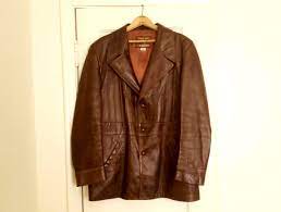 Vintage Classic 1970s Leather Jacket By Grais Angel Skin Etsy Leather Jacket Leather Shorts Jackets