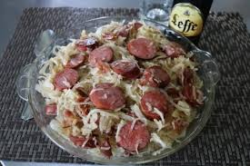 Poke holes all over kielbasa. Baked Kielbasa And Sauerkraut