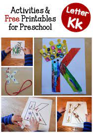 Kindergarten brains are still developing. Letter K Activities For Preschool The Measured Mom Letter K Crafts Preschool Letters Letter K Preschool