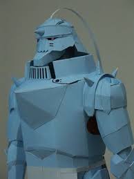 Papercraft World Full Metal Alchemist Alphonse Papercraft Paper Models Free Papercraft Printable Crafts Pa Paper Models Paper Crafts Paper Art Craft