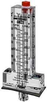 Blue-White Flowmeter for 6 in. PVC Pipe, Horizontal ...