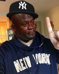 Última Hora #MLB se eliminaron los Yankees vs Houston Barridos 4 a 0  jajajajajajajajajajajaja el juez sentenciado en el clutch jajajaja !! "  Tenemos 27 Títulos así es que dicen ahhh "