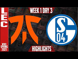 Fc schalke 04 esports is the esports division of german sports club fc schalke 04. Fnatic Pulls Off Their First Win In League Of Legends Lec Spring 2021 Against Schalke 04