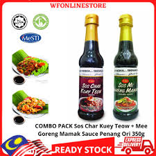 Masukkan tepung terigu dan bubuk kari. Buy Combo Pack Sos Char Kuey Teow Mee Goreng Mamak Sauce Penang Ori 350g Seetracker Malaysia