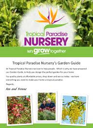 The following photos will allow you to identify indoor plants. Tropical Paradise Nursery Bundaberg Plants Retail Wholesale