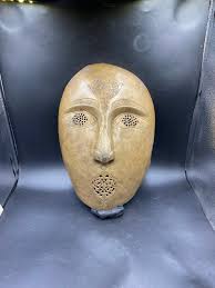 Huge Ancient Genuine Roman Silver Mask Very Unique Authentic Piece