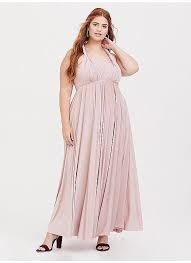 Torrid Special Occasion Pink Studio Knit Convertible Maxi Dress Convertible Maxi Dress Maxi Dress White Lace Midi Dress
