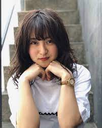 くしゃっと色っぽいアンニュイミディ hase 美人 ボブ 外国人風 パーマ パーマスタイル
