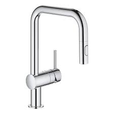 single handle pull down kitchen faucet