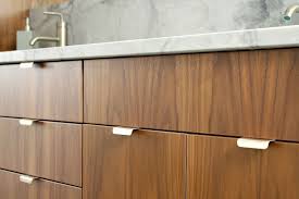 Cabinet refacing can dramatically change the appearance of kitchen cabinets for a modest price. Bathroom Reno Update Mid Century Modern Inspired Contemporary Edge Pulls Kitchen Cabinet Handles Kitchen Cabinet Pulls Kitchen Drawer Pulls