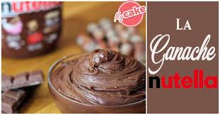 La Ganache Nutella On En Est Tous Accro Recette Nutella Ganache Creme Pour Gateau