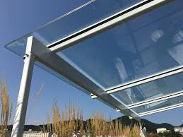 Glasuberdachung Mit Stahltragerkonstruktion Design Technik Ms Glasuberdachung Glasdach Glas
