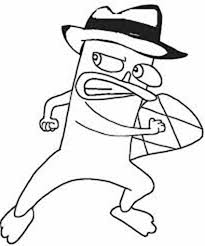 Agent p coloring pages are a fun way for kids of all ages to develop creativity, focus, motor skills and color recognition. Pin On Phineas And Ferb Coloring Page