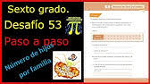 Libro de geografia volumen 1 telesecundaria. Desafios Matematicos Sexto Grado Leccion 53 Paginas 105 Y 106 Numero De Hijos Por Familia Youtube