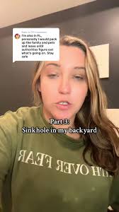 Tammy Falls Through Sink Hole