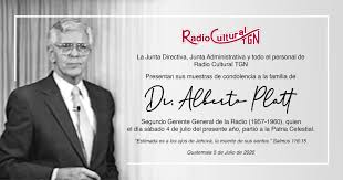 Recordamos al Dr. Alberto Platt, por...