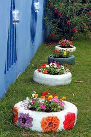 50 Garten Mit Reifen Schone Und Inspirierende Fotos Neu Dekoration Stile Diy Gartenideen Garten Design Garten Ideen