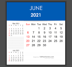 .on june 20, 2021 and june 20, 2023, weighted average lives of approximately 5.1 and 7.6 years and by quarterly amortization payments beginning on june 20, 2021 and june 20, 2023, weighted. Free Editable June 2021 Calendar Template