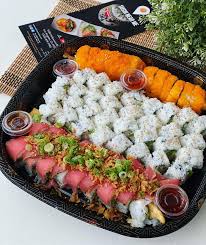 Sushi is essentially vinegared rice, often wrapped in seaweed and featuring many combinations of ingredients, including salmon and avocado, to crab meat, to shrimp tempura, to. Sushi Near Me Posts Los Angeles California Menu Prices Restaurant Reviews Facebook