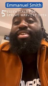 We recently caught up with singer, songwriter and Spring Harvest 2024  worship leader Emmanuel Smith, and we asked him what five things he  couldn't do Spring Harvest without. , Number 5️⃣ might ...