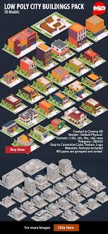 Low Poly City Buildings Pack Low Poly City Buildings City
