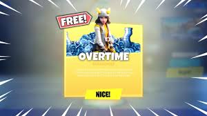 Latest news, item shop, and more for #fortnite battle royale on pc, consoles, and mobile. Free Overtime Rewards In Fortnite New Youtube