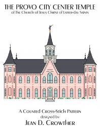 Summer craft dies by impression obsession. Lds Temples Cross Stitch Patterns Lds Horizon Bookstore