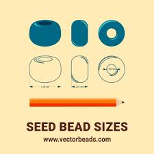Vector Clipart Of Round Seed Beads Vector Beads