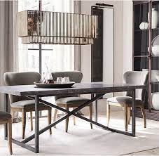 Narrow bar table, rectangular bar table, kitchen table, pub dining high table, sturdy metal frame, industrial design, rustic brown and black. Small Narrow Dining Table Novocom Top