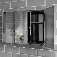 Relax black wood 1000mm wall mounted bathroom cabinet, basin & mirror. Stainless Steel Triple Door Bathroom Wall Cabinet Bathroom Furniture