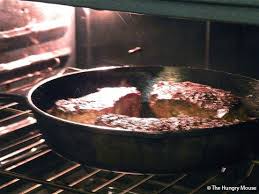 Steakhouse Style Pan Roasted Sirloin Steaks The Hungry Mouse Recipe Sirloin Steak Recipes Oven Sirloin Steaks Seared Steak