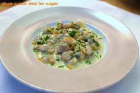 Poelee De Coques Saint Agur Poireaux Au Raifort Douce Cuisine Dans Les Nuages Cuisine Poireaux Recette Poisson