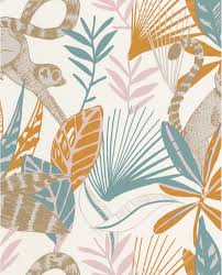 Jaune citron, jaune moutarde, jaune pâle ou pastel autant de variations que vous trouverez dans nos créations et nos modèles de papier peint. Papier Peint Caselio Odyssee Madagascar Bleu Ocre Rose Dore