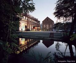 S Aa Florian Tiedje Multimedia Library In An Old Factory Erstein France Old Factory Library Architecture France