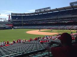 Angel Stadium Section T207 Home Of Los Angeles Angels Of