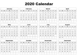 Printable 2020 Calendar Free Printable Calendar Templates Free Printable Calendar Printable Calendar Template