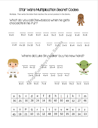 What's a jedi's favorite car? Star Wars Multiplication Practice Puzzle For Little Jedis Frugal Fun For Boys And Girls