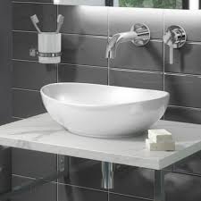 Countertop basin installation, counter top basin fitting, counter top basin design, counter top basin cabinet, counter top basin height, counter new modern wash basin designs2020. Gloss White Oval 405mm Countertop Basin Shell Better Bathrooms