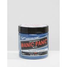 Manic Panic Nyc Classic Semi Permanent Hair Color Cream Blue Steel 20 Liked On Polyvore Hair Color Cream Permanent Hair Color Semi Permanent Hair Color