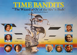 Time Bandits-original Vintage Movie Poster for Terry Gilliam's Story of a  Time Travelling Boy and a Small Posse of Bandits With Sean Connery - Etsy
