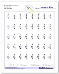 Https Www Dadsworksheets Com Rocket Math Facts Multiplication Worksheet C Math Addition Worksheets Math Fact Worksheets Addition And Subtraction Worksheets