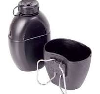 BCB bottle Field NATO (58) British plastic with pitítkom BLACK