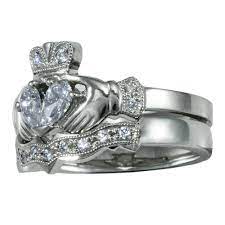 Claddagh Wedding Ring Sets Wedding Ring Sets Claddagh Ring Wedding Wedding Rings