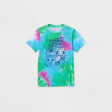 Download Boys Nintendo Animal Crossing Tie Dye Short Sleeve Graphic T Shirt Target