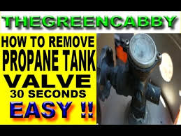 How to cut open a propane tank without blowing yourself up. Easy Propane Tank Valve Removal How To Take Off Propane Tank Regulator Guage Fittings Youtube
