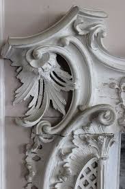 Detail From The Chimneypiece By Luke Lightfoot In The Paper Room At Claydon House C 1760 Stone Carving Sculpture