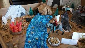 As readers of this blog know, we like making lego dioramas of reality tv series. Gold Rush Diorama Ii Gold Rush Projects History Projects California Gold Rush