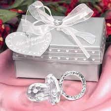Crystal Pacifier Favor Baby Pacifier Favors Baby Shower Favors Baby Pacifier