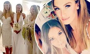 Delta Goodrem and Renee Bargh stun at star Danielle Foote's wedding